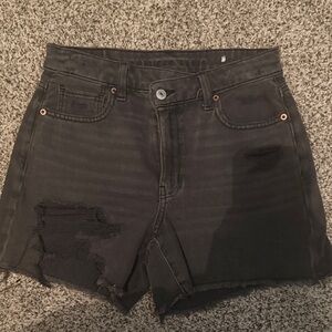 American Eagle Outfitters Black Jean Shorts